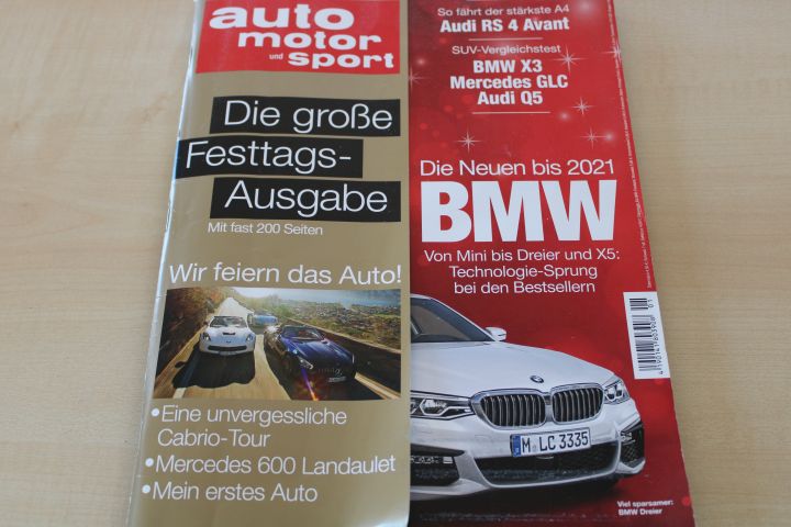 Deckblatt Auto Motor und Sport (01/2017)